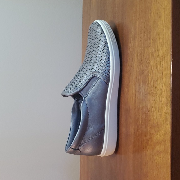 Women's Ecco Slip On Woven Loafer Sneaker 38 - Picture 6 of 10